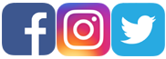 Our social media channels!